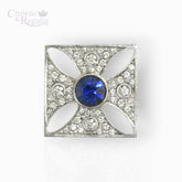 Imperial State Crown Cross - Brooch